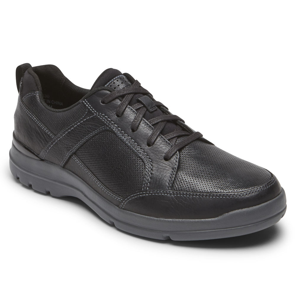 Rockport Mens Sneakers Black - City Edge Lace-Up - UK 029-MVWLJH